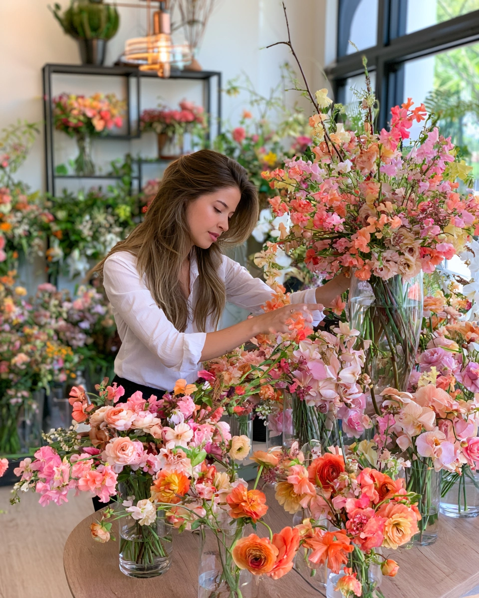 Floral Masterclass at The Floral School Boca Raton