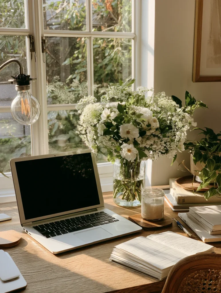 Setting Up a Recurring Desk Bouquet